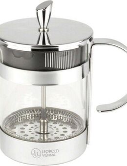 Leopold Vienna Kaffeebereiter, 0,6l Kaffeekanne, für 5 Tassen Kaffee, elegantes Design