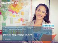Erzieher, Heilpädagoge (m/w/d) - Röttingen