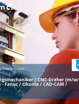 Zerspanungsmechaniker / CNC-Dreher (m/w/d) in Bassum - Fanuc / Okuma / CAD-CAM / Einzelteile - Bassum
