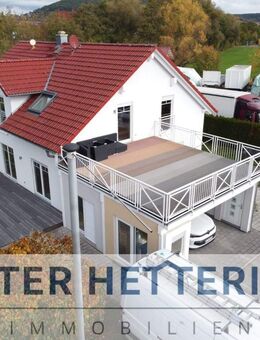 Modernes Wohn- & Geschäftshaus mit Gewerbehallen auf 3.732 qm Grund zu vermieten! - Nüdlingen