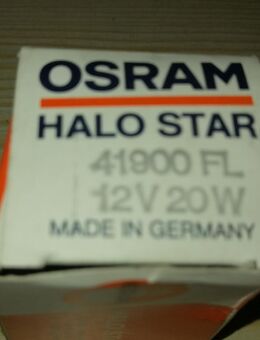 Osram Lampe Strahler Halo Star 41800 12V 20Watt neu OVP - Hamburg Wandsbek