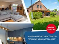 Saniertes Eigenheim mit Weitblick: Wärmepumpe & PV für nachhaltiges Wohnen - Kropp