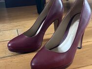 weinrote Pumps mit Absatz - Kleve Zentrum