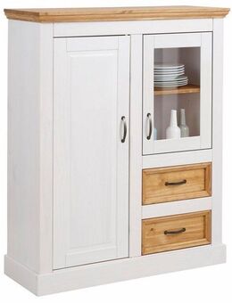 Home affaire Highboard Selma, Vitrine, Breite 100 cm