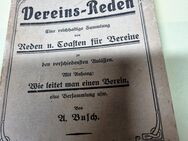 Alte Lektüre "Vereinsreden" von 1931 - Bedburg