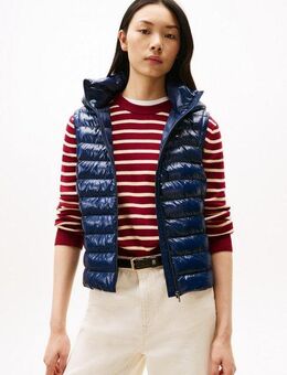 Tommy Hilfiger Steppweste LW PADDED SLIM VEST leicht glänzende Oberfläche