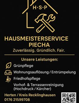 Hausmeisterservice / Wohnungsauflösung / Gartenarbeit - Herten Zentrum