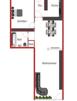 Einziehen und wohlfühlen - 2-Zimmer-Wohnung mit Balkon! - Dietzenbach