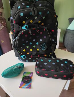 Schulrucksack mit Schlampermappe und Regenschutz - Freital