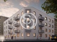 Moderne Eigentumswohnung im 2. OG mit 51 m² WF und Balkon - Neubau - barrierefrei, seniorengerecht durch Aufzug - Innenstadtlage nur 250 m in die Alts - Hof