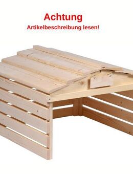 Dobar Mährobotergarage Rasenroboter Unterstand natur #D381 - Birkenfeld (Baden-Württemberg)