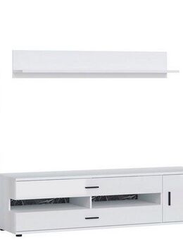 INOSIGN Wohnwand Henley, (Set, 4-St), mit Glastüren