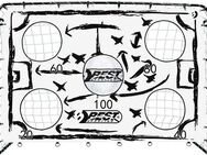Best Sporting Fußballtor TAKTIK, BxLxH: 76x213x152 cm, mit Torwand