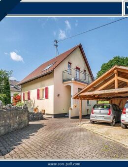 Gemütliches Einfamilienhaus in Ortsrandlage mit Blick in die Natur - Scheer