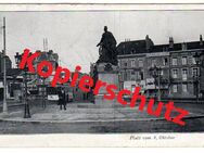Historische Feldpostkarte „Platz vom 8. Oktober“, gelaufen 1913 - Landsberg