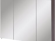 Schildmeyer Spiegelschrank Dorina, mit höhenverstellbaren Glasböden Breite 90 cm, 3-türig, LED-Beleuchtung, Schalter-/Steckdosenbox