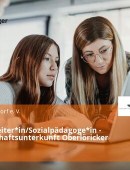 Sozialarbeiter*in/Sozialpädagoge*in - Gemeinschaftsunterkunft Oberlöricker Straße - Düsseldorf