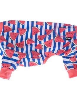 TIAKI Pet & Parent Pyjama im Partnerlook, Melone - Hundeshirt Größe M: ca. 45 cm Rückenlänge