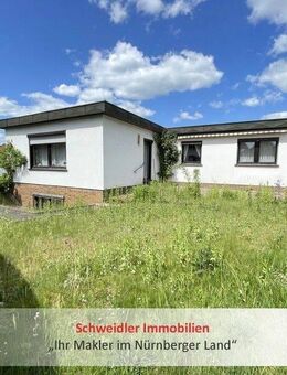 Wohnen auf einer Ebene: Bungalow mit großem Garten und Garage in Lauf a.d. Pegnitz - Lauf (Pegnitz)
