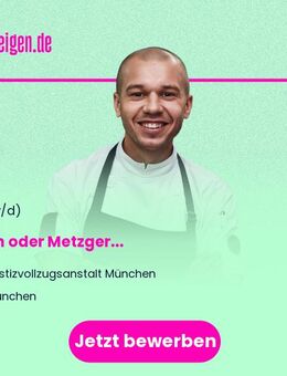 Koch (m/w/d) oder Metzger (m/w/d) - München