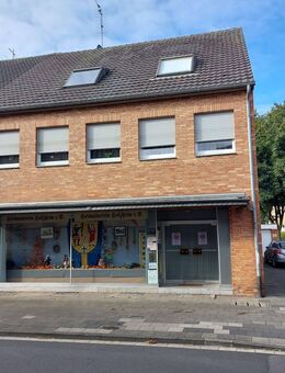 NE-Holzheim-Zentrum: Rarität mit Rendite oder (Teil-)Selbstnutzung, 2-FH mit Büro/LaLo, Einzelgarage u. KFZ-Stellplatz!!! - Neuss