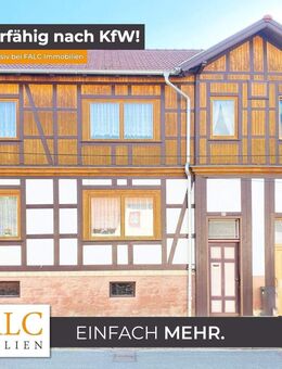 Raus aus der Wohnung! Reihenmittelhaus: Potenzial in Arnstadt: Garten , Balkon, Terrasse, 5 Zimmer - Arnstadt