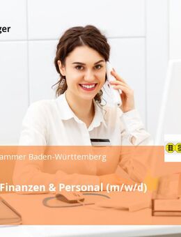 Assistenz Finanzen & Personal (m/w/d) Teilzeit - Stuttgart