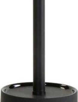 Möve WC-Garnitur Toilettenbürste Black Velvet, Keramik beschichtet