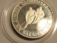 Silbermünzen Jugoslawien Olympische Spiele Sarajewo 1984 Proof - Bad Rothenfelde
