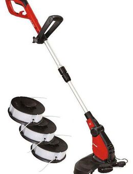 Einhell Elektro-Rasentrimmer GC-ET 4530, 30 cm Arbeitsbreite Faden, inkl. 3 Fadenspulen