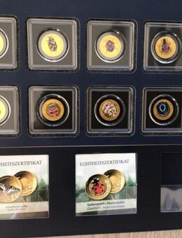 Komplett-Set: 10 x Goldmünzen „Marienkäfer“ 999 Feingold Collection mit Zertifikaten - Neufahrn (Freising)
