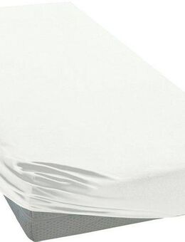 Janine Spannbettlaken ELASTIC 5002, Jersey-Elasthan, Gummizug: rundum, (1 Stück), für Matratzen bis 35 cm Höhe, 95% Baumwolle, hochwertig, langlebig