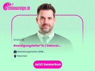 Beerdigungsleiter*in / Dekorateur*in (m/w/d) - München