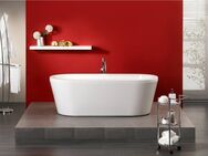 OTTOFOND Badewanne Flora, (1-tlg), mit verchromte Ablaufgarnitur "Klick-Klack