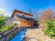 PANORAMAHAUS mit Alpenblick, Einliegerwohnung, 10 Zimmern, Kamin, Balkon, Terrasse und Garten - Kleines Wiesental