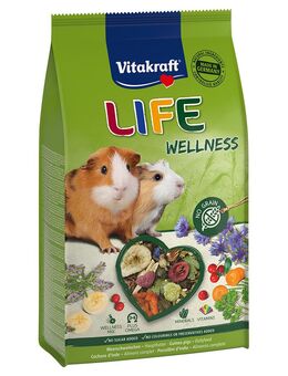 Vitakraft Life Wellness Meerschweinchen - Sparpaket: 5 x 600 g
