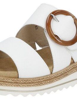 Remonte Pantolette, Keilabsatz, Sommerschuh, Schlappen mit Zierschnalle