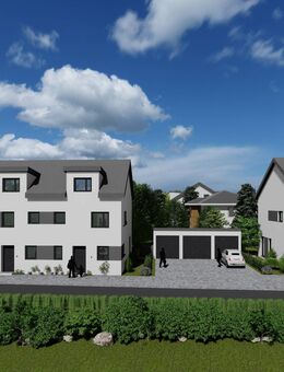 Wärmepumpenheizung, Neubau Reihenendhaus - Biebesheim (Rhein)