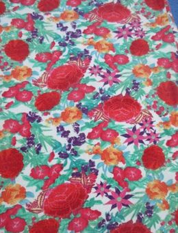 NEU * Stylisch * Romantik * Rosen * Blumen * Blüten * Flower- Power * Print * Bodycon * Strech * Träger * Etui * Mini- Kleid "Berskka" Gr. 34- 36/ XS- S * bunt * - Riedlingen