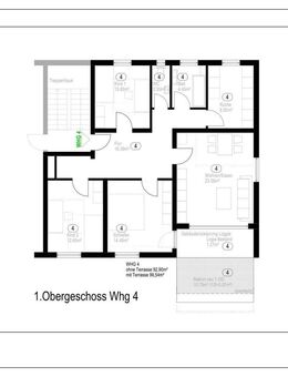 Neu Sanierte 4 Zimmerwohnung in Aystetten mit 98,47 m² - Aystetten