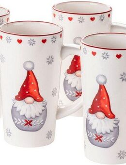 MÄSER Becher AURELA, Kaffeebecher-Set, Steingut, Steingut