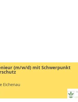 Projektingenieur (m/w/d) mit Schwerpunkt Hochwasserschutz - Eichenau