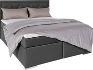 Leonique Boxbett Alfie, Bestseller, wahlweise mit Bettkasten, mit Knopfheftung im Kopfteil, H2, H3 und H4 wählbar