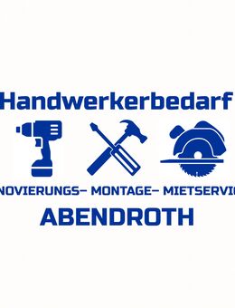 Handwerkerbedarf und MietService Leihen/Mieten Werkzeuge/Zubehör, sowie Handel - Laucha (Unstrut) Kirchscheidungen