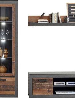 Home affaire Wohnwand BROOKLYN, (3-St)