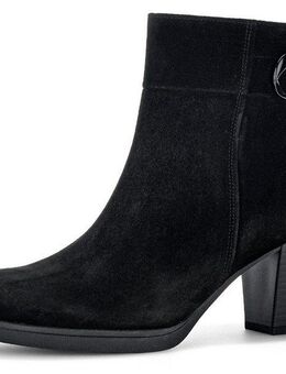 Gabor Ancona Stiefelette, Blockabsatz, Ankle Boots mit trendiger Schaftgestaltung