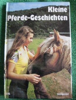 Sehr schönes Kinderbuch „Kleine Pferde-Geschichten“, Symposium Verlag, stammt aus 1982, 75 Seiten, ISBN: 3920877217, zum Schutz für weiteren Gebrauch schon eingebunden, sehr guter Zustand, 3,- € - Unterleinleiter