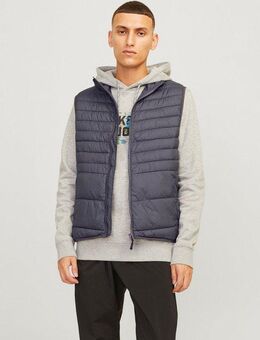 Jack & Jones Steppweste JJESTATE Praktische Weste mit Beutel, ideal für unterwegs unifarben, modisch, regular fit, Polyester