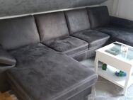 Couch grau-schwarz - Zossen
