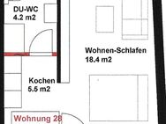 Frisch saniert & bezugsfertig: 1-Zi.-Apartment mit ebener Dusche & Rollläden (Whg28-408) - Hagen (Stadt der FernUniversität)